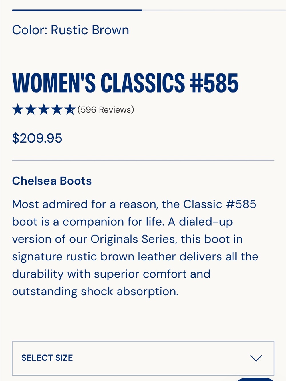 Blundstone Womens Brown Chelsea Combat Boots - Picture 5 of 6